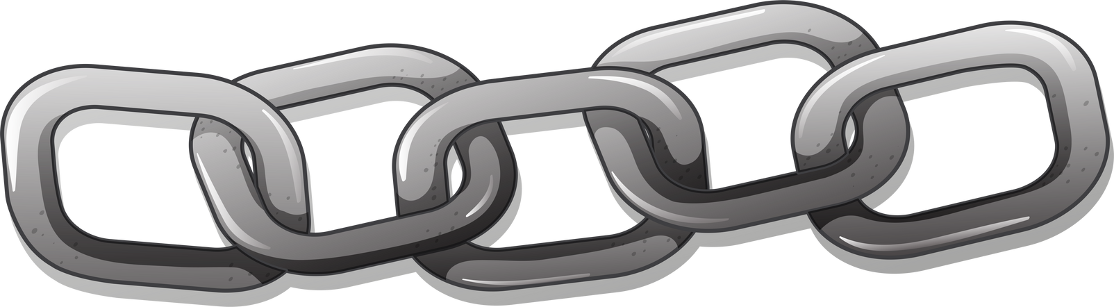 Metal Chain Illustration 